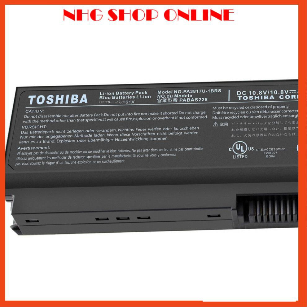 Pin Laptop Toshiba Portege T571,M800,M900,M805,l640,L745,L740,L755,L770,L775,PA3817U