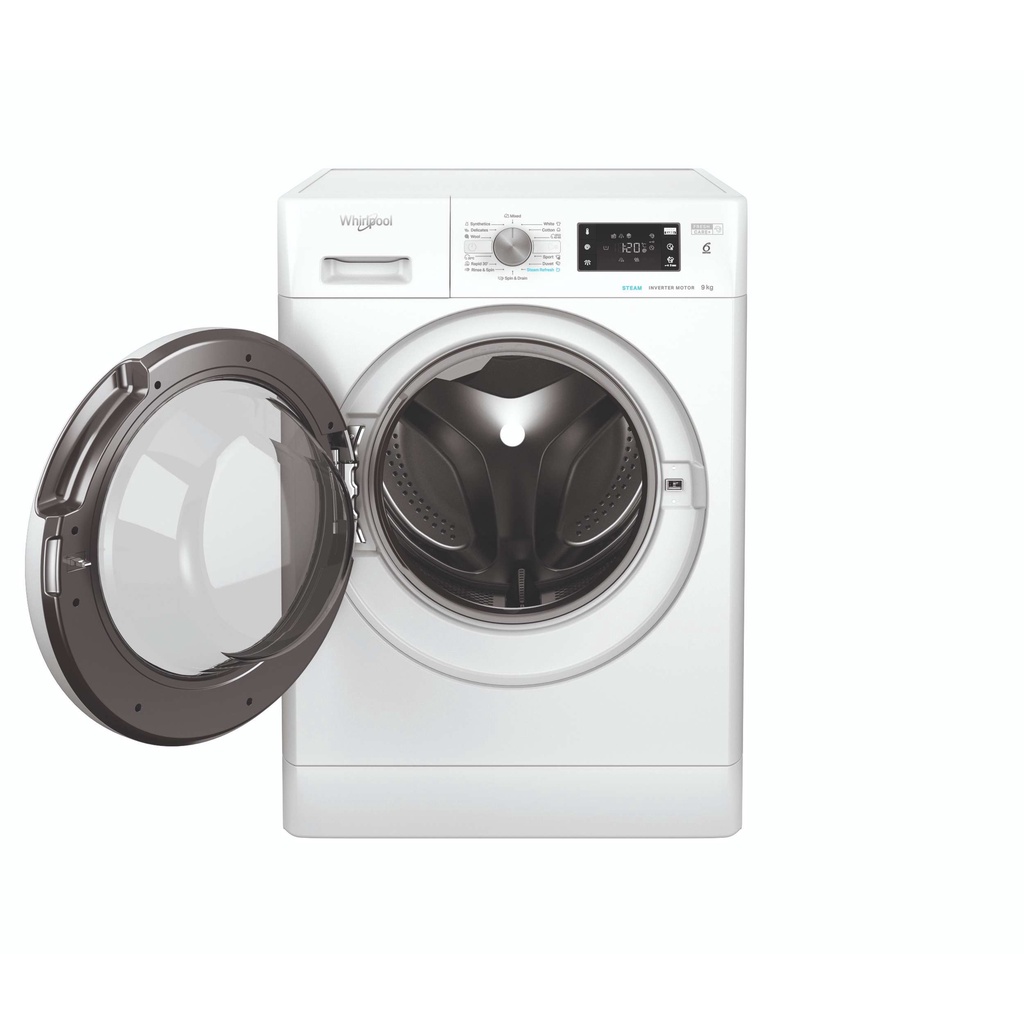 Máy giặt Whirlpool cửa trước FreshCare + 9kg FFB 9458 WV EE