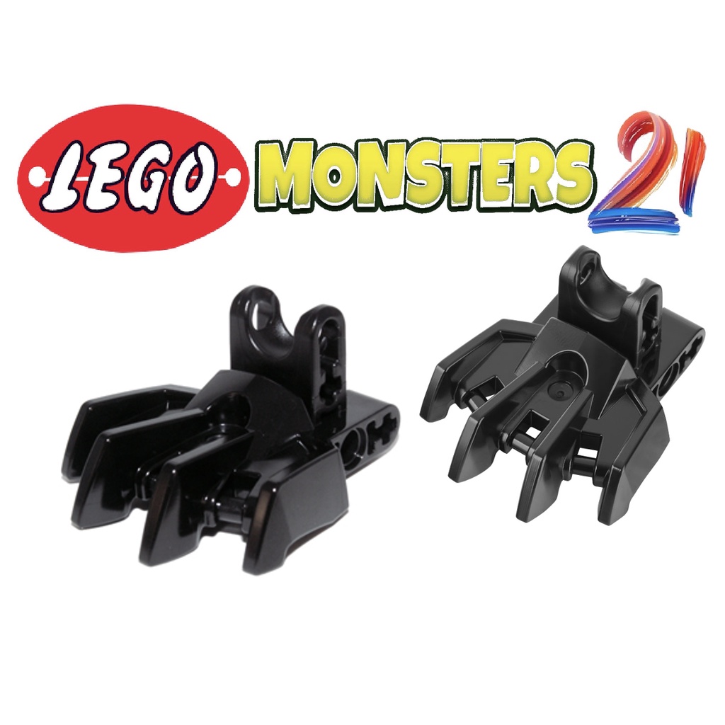 -15367-Hero Factory Foot with Four Short Claws and Ball Joint Socket