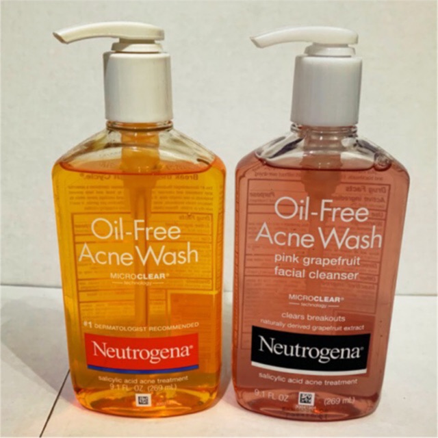 Sữa rửa mặt cho da mụn Neutrogena oil free Ance Wash 269ml