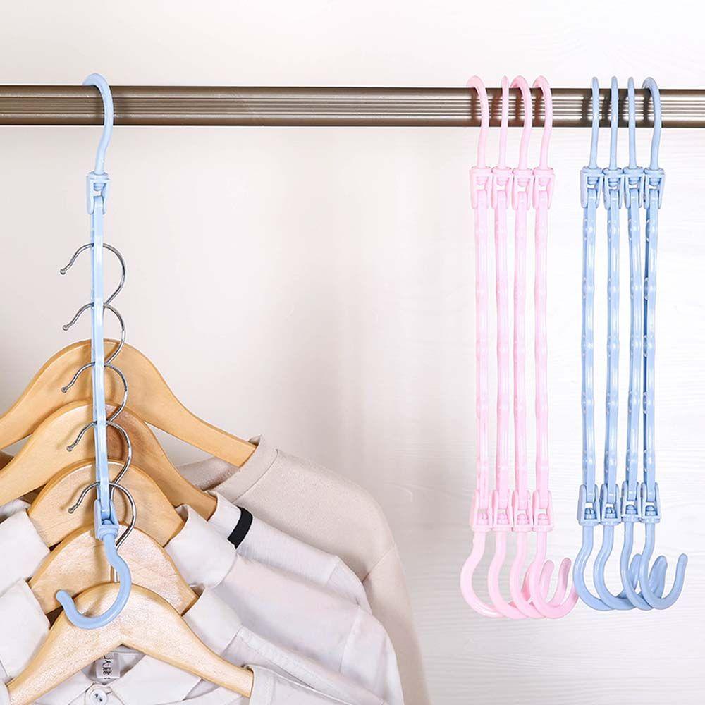 Móc Nhựa Treo Quần Áo Tiết Kiệm Diện Tích