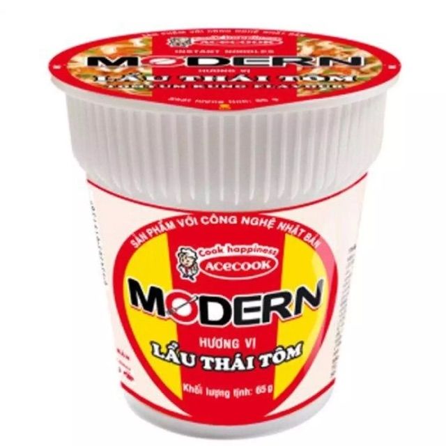 Mì Modern Lẩu Thái Tôm Ly 65g