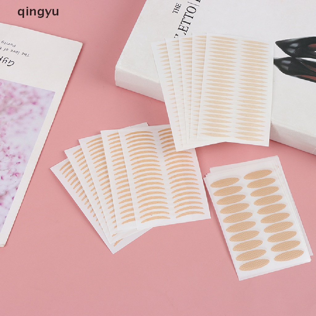 Bộ 200 Miếng Dán Kích Mí Bằng Ren Lưới Vô Hình