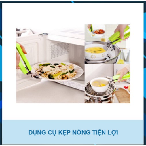 Dụng cụ kẹp đồ nóng cao cấp, dụng cụ kẹp bát, đĩa nóng