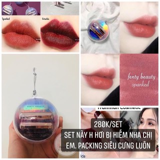 set Son Fenty Quả cầu tuyết