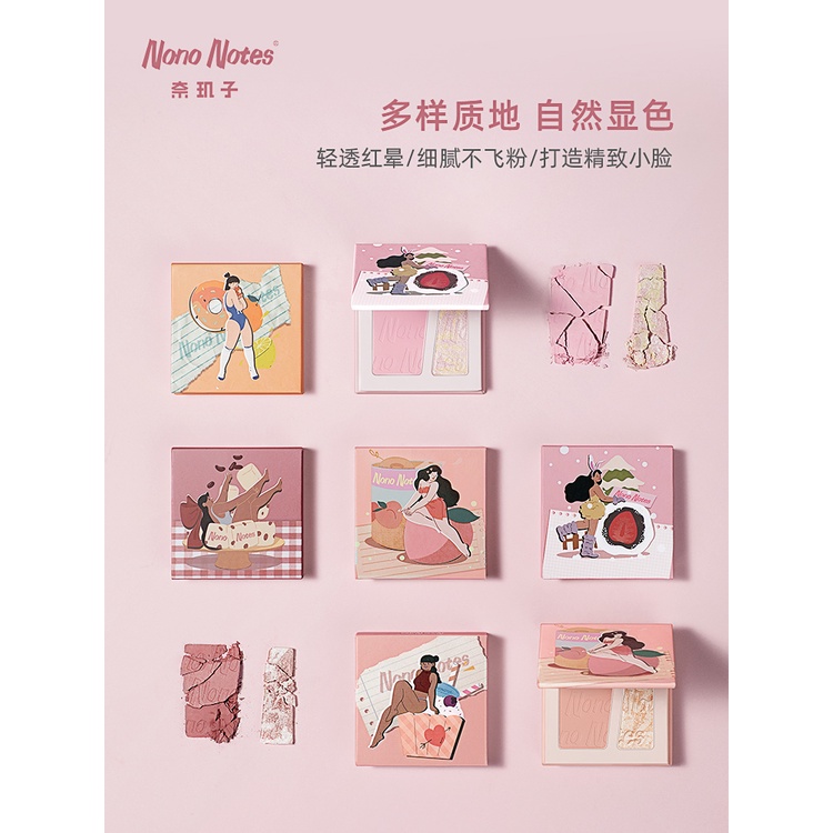 Phấn má hồng nono notes + highlight | BigBuy360 - bigbuy360.vn