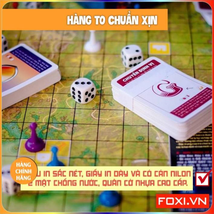 Board game-Escape From Zombie-đi tìm kho báu Foxi-trò chơi hay-gây cấn-hồi hộp và siêu trí tuệ