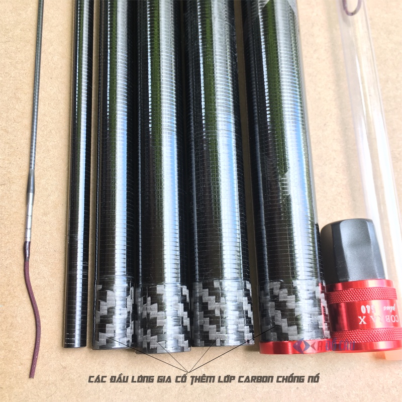 Cần câu tay Cobra X 5.5H Carbon 30T