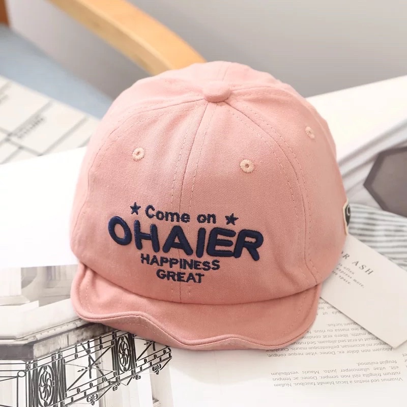 Mũ lưỡi chai OHAIER sành điệu cho bé 1 đến 3 tuổi