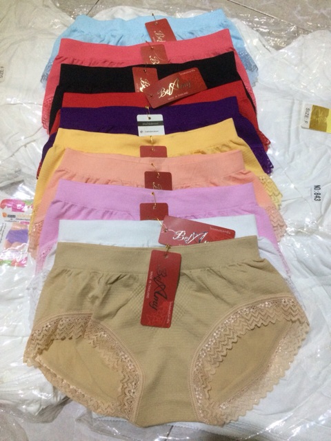 Combo 5 Quần lót cotton ren