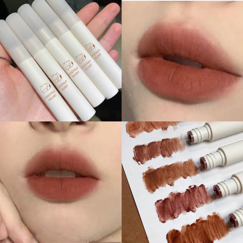 Son môi ANNIES DAIMANPU lì dưỡng ẩm chống thấm nước lâu trôi mỹ phẩm nội địa Trung