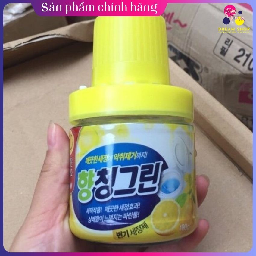 Lọ thả bồn cầu Hàn Quốc hương hoa 180g-dreamshop.vn