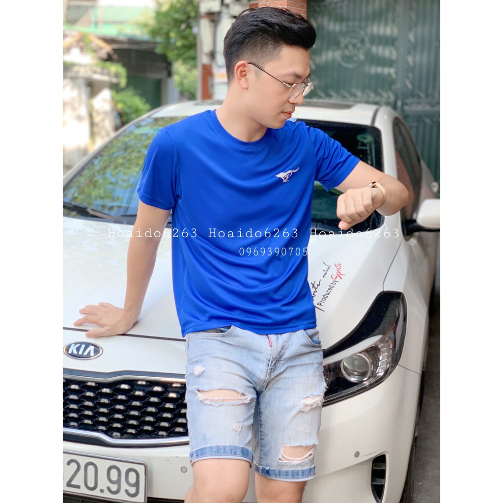 Áo Thun Nam Cổ Tròn E-COL (45-85kg) Vải thun 2 chiều dày dặn, bền bỉ, thấm mồ hôi [SP C | BigBuy360 - bigbuy360.vn