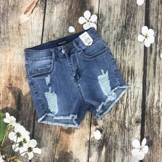 QUẦN SHORT JEANS CO GIÃN HÌNH THẬT