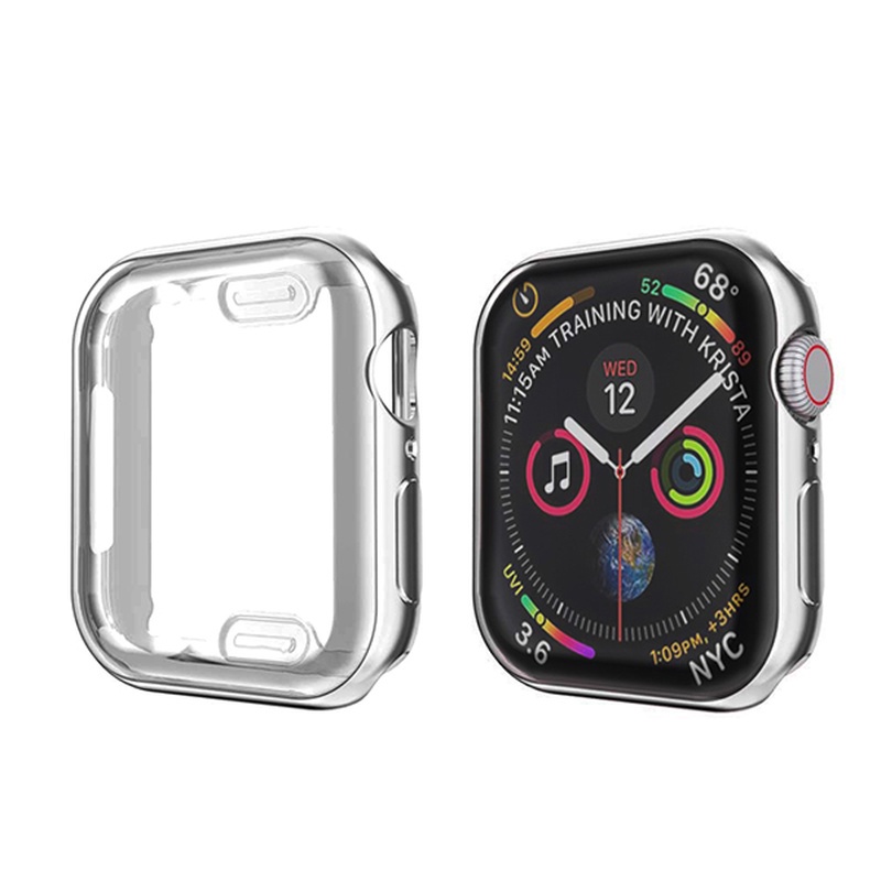 Ốp TPU Bảo Vệ Mặt Đồng Hồ Apple Watch 7 45mm 41mm iWatch 7 6 5 4 SE 44mm 40mm 42mm 38mm