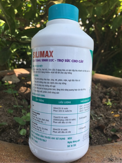 SILIMAX 500ml, Phân bón lá hữu cơ cao cấp Lộc Trời