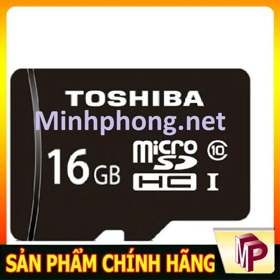 Thẻ nhớ Toshiba 16Gb Tốc độ 40Mb chạy camera cực tốt - Minh Phong Store