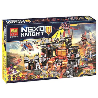 Lắp ráp Nexo Knight Lắp ráp Hang Ổ Nham Thạch Của Gã Hề Jestro 10521 - 1229 chi tiết