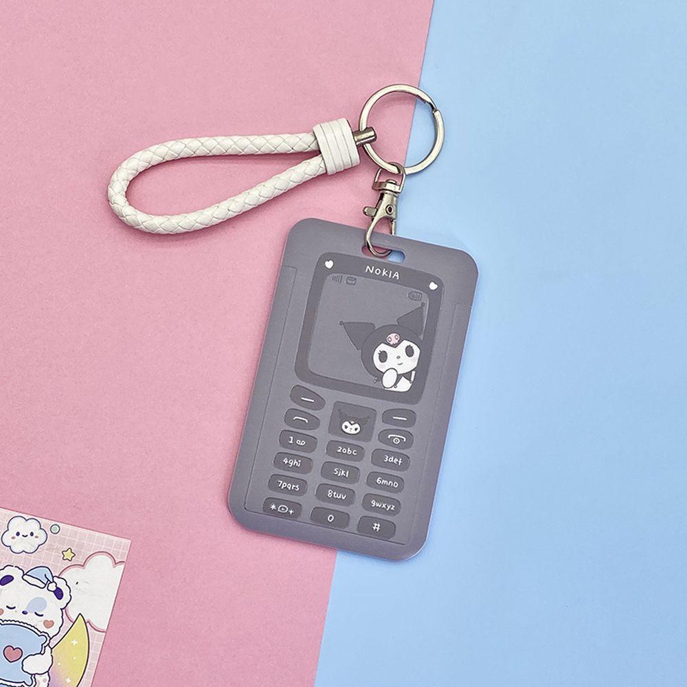 Dây Đeo Thẻ Tín Dụng / Móc Khóa Hình Kuromi Kitty / Cinnamoroll Purin / Melody Xinh Xắn Ốp