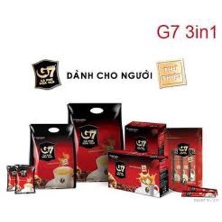 Cà phê G7 3in1 hộp 18 gói
