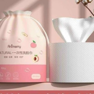 Khăn lau mặt khô đa năng animerry 40 khăn 1 cuộn