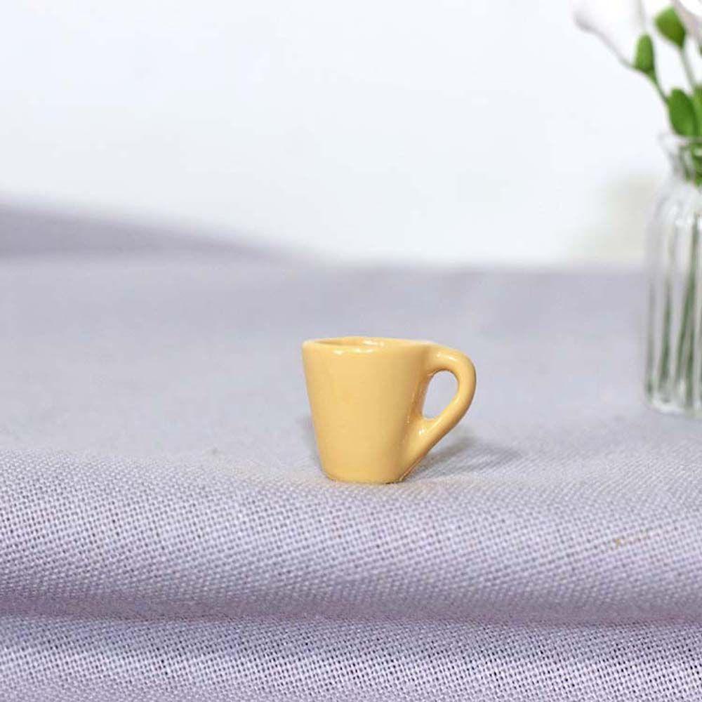 Bộ Mô Hình Cốc Uống Nước Mini Bằng Nhựa Resin Trang Trí Nhà Búp Bê / Tiểu Cảnh