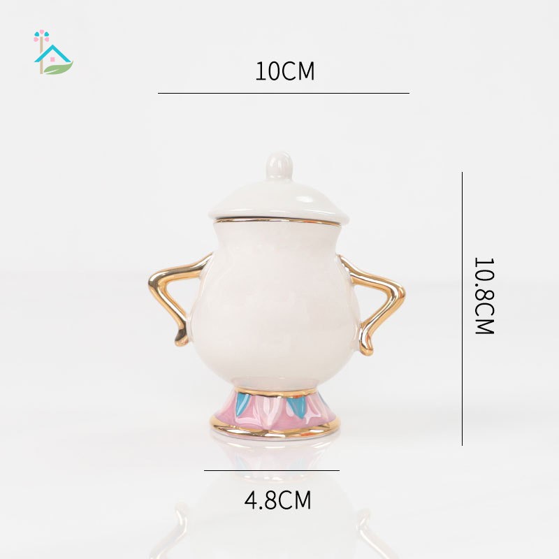 Nu New Beauty And The Beast Mrs. Potts Ấm Trà Đáng Yêu Quà Tặng Giáng Sinh