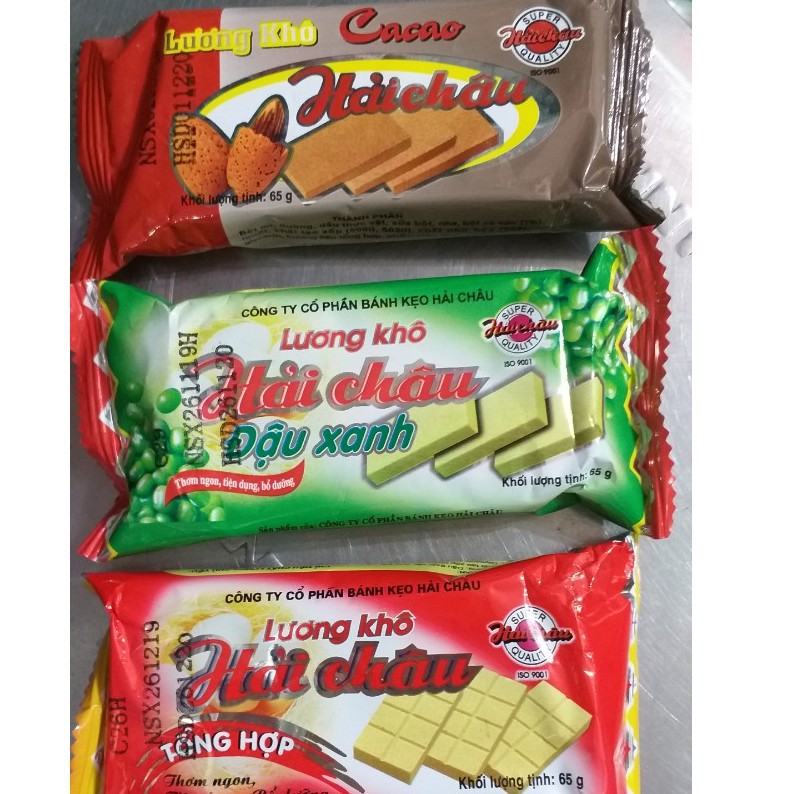 Lương Khô Hải Châu Các Vị Gói 65g