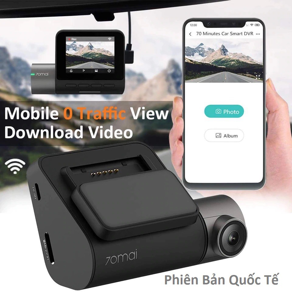 Camera Hành Trình Xiaomi 70mai Dash Camera Pro - BẢN QUỐC TẾ (100% tiếng anh ) | BigBuy360 - bigbuy360.vn