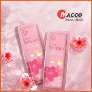 Lẻ Miếng Mặt Nạ Ngủ Laikou Hoa Anh Đào Sakura Sleeping Face Mask Chính Hãng