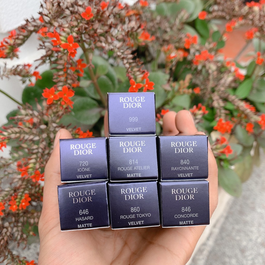 Son Dior Rouge Matte 𝗟𝗶𝗽𝘁𝗶𝗰𝗸, Gom Order Săn Sale Chính Hãng Đủ Bill Bao Check