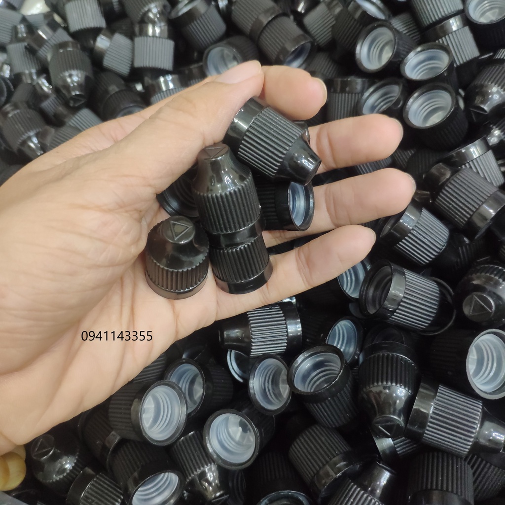 Chai nhỏ giọt MỰC XĂM 5ml 10ml 15ml 30ml 50ml 100ml đựng mực xăm tinh dầu nước hoa mỹ phẩm nắp trắng, nắp đen