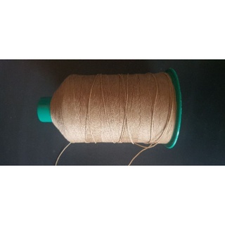 Chỉ dù 1mm màu be cuộn 750m- dây thả diều, đan lưới