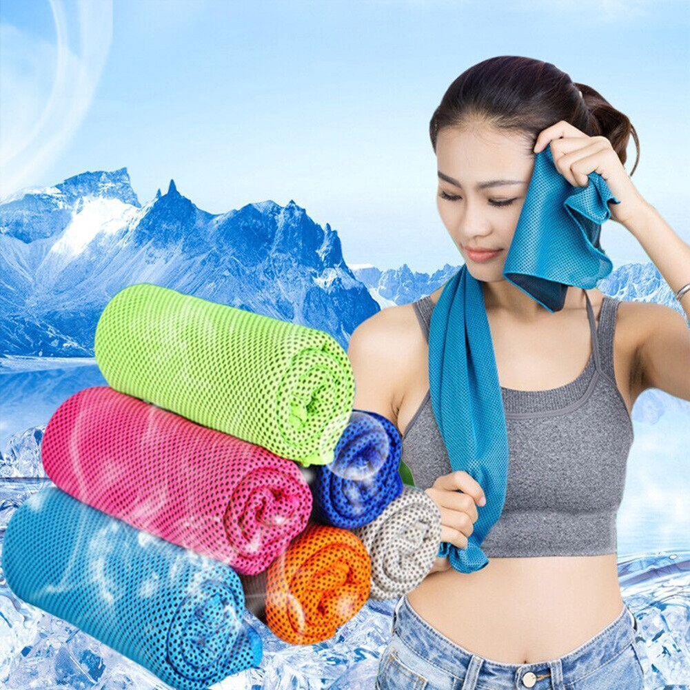 [Mã FASHIONT4MA2 giảm 10K đơn 50K] Khăn Lạnh Thể Thao Đa Năng, Khăn Tập gym thấm hút mồ hôi, Mát lạnh