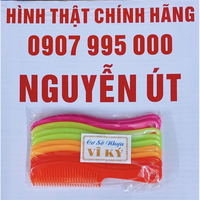 lược chãi đầu có tay cầm bịch 10 cây