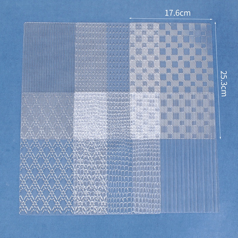 Set 6 Khuôn Tạo Họa Tiết Trang Trí Bánh