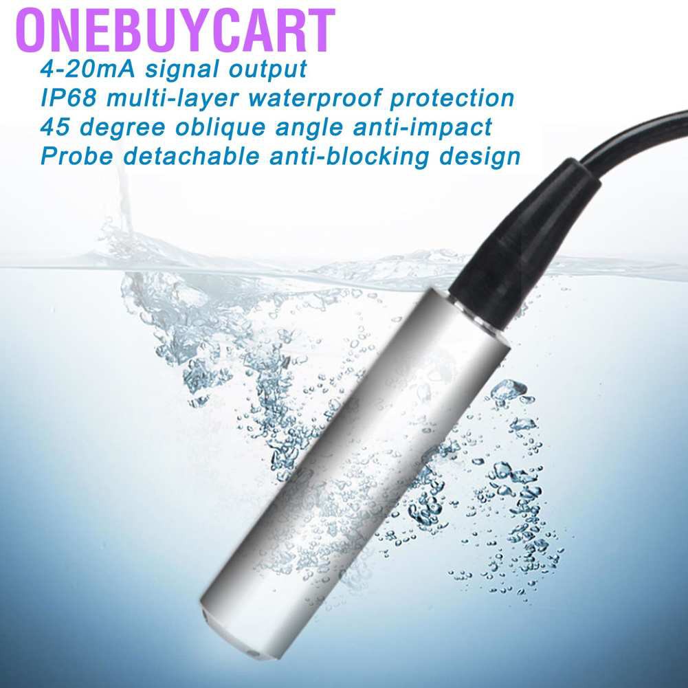 Cảm Biến Mực Nước Onebuycart Yb 2j F 5m Cáp 12 32vdc 4 20ma