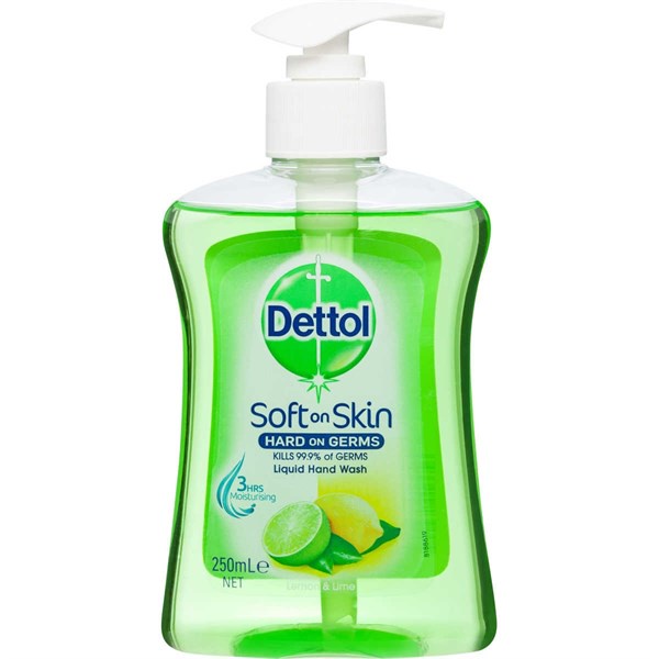 Nước Rửa Tay Dettol Kháng Khuẩn Chăm Sóc Da 250g Dettol Skincare Antibacterial Handwash 250g