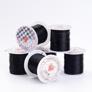 Dây cước thun lụa xỏ vòng hạt cuộn 10m