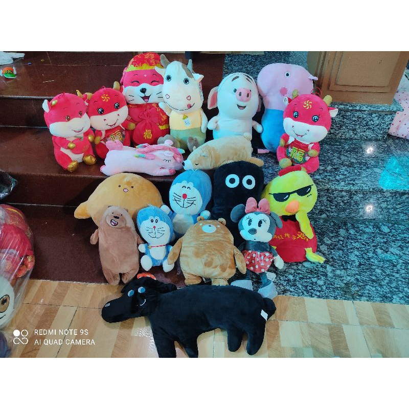 Gấu bông miniso các cỡ từ 20k đến 120k