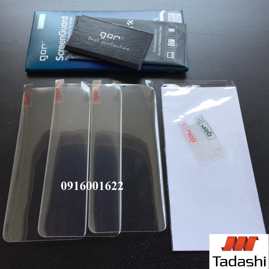 Bộ 4 Dán Dẻo Gor Samsung S20, S20 Plus, S20 Ultra, S21 Ultra, S22 Ultra Trong Suốt 3D, Dán Full Màn - Chính Hãng Gor.