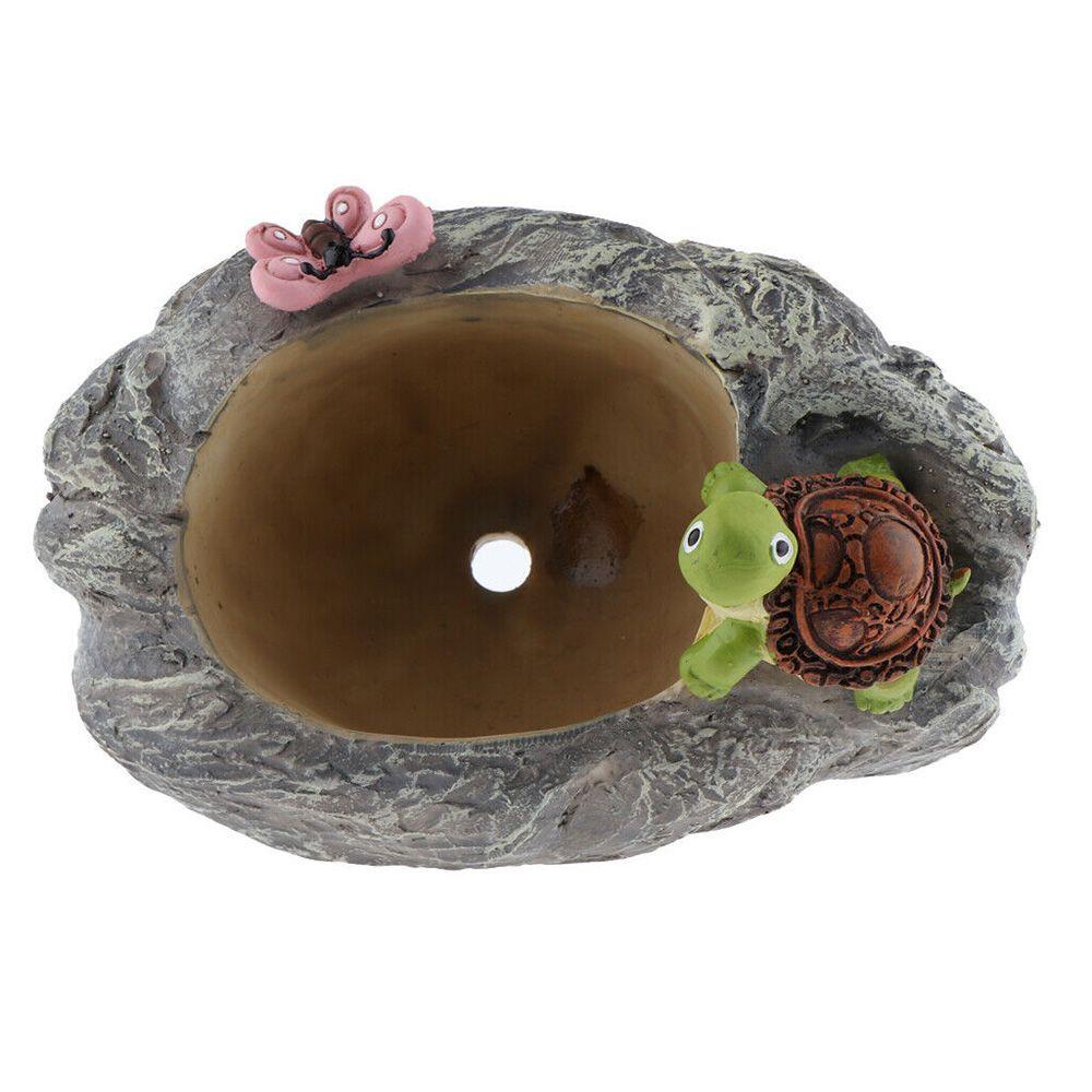 LET Chậu Hoa Hình Rùa Sáng Tạo Trang Trí Sân Vườn