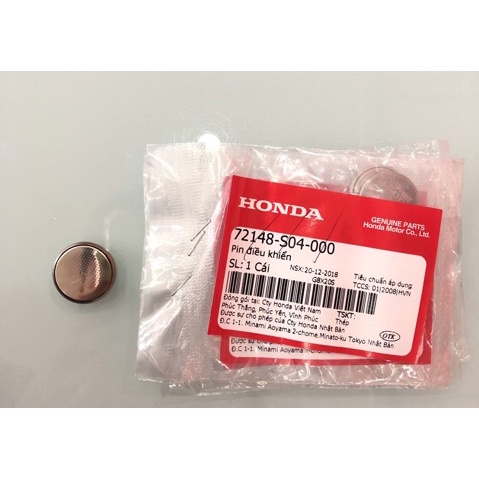 Pin Chìa Khoá Điều Khiển Smartkey Chính Hãng Honda