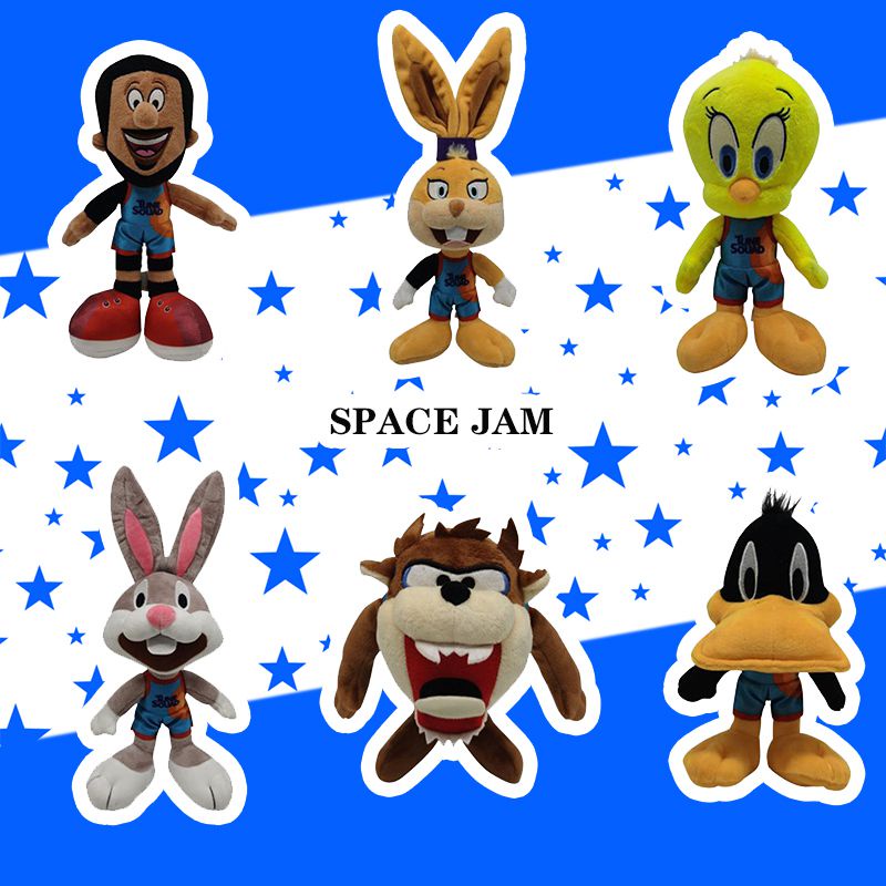 Set 2 Thú Nhồi Bông Hình Thỏ Hoạt Hình Cho Bé