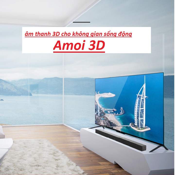 Loa Tivi , máy tính , điện thoại kết nối Bluetooth 4.1 Soundbar AMOI 68