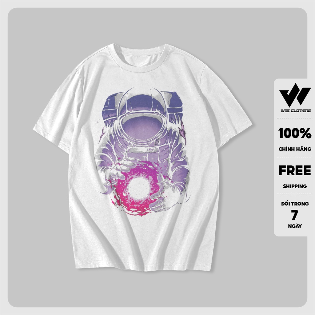 Áo thun tay lỡ WIIS unisex phông form rộng PHG thời trang nam nữ ulzzang oversize