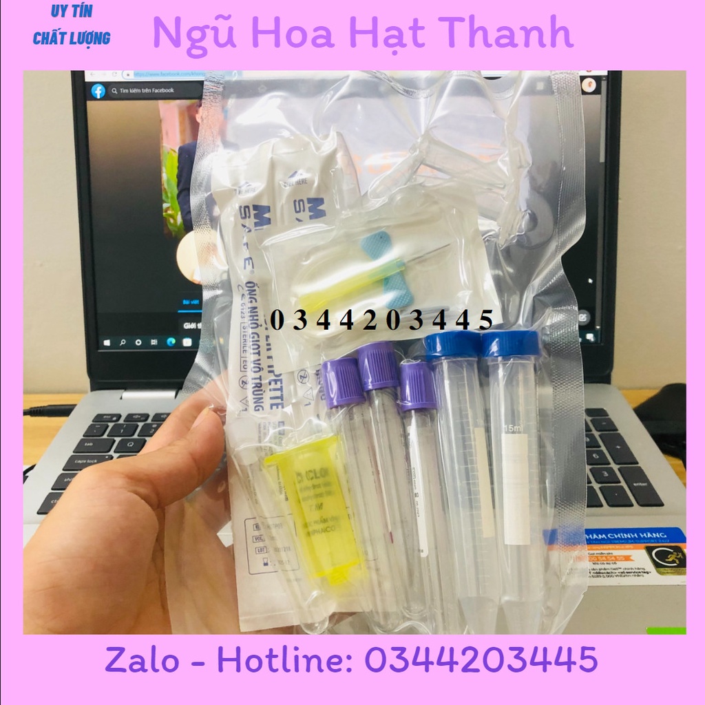 Bộ kit prp pro hàng công ty 12 món (Bộ Kit tách huyết tương giàu tiểu cầu)