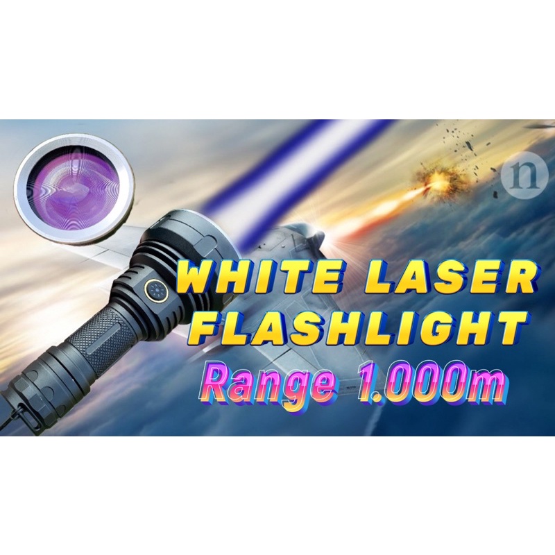 Đèn Laser Trắng Chiếu Xa Ngàn Mét