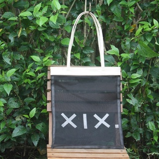 Túi tote, túi vải Hàn Quốc, 2hand, vitange trắng
