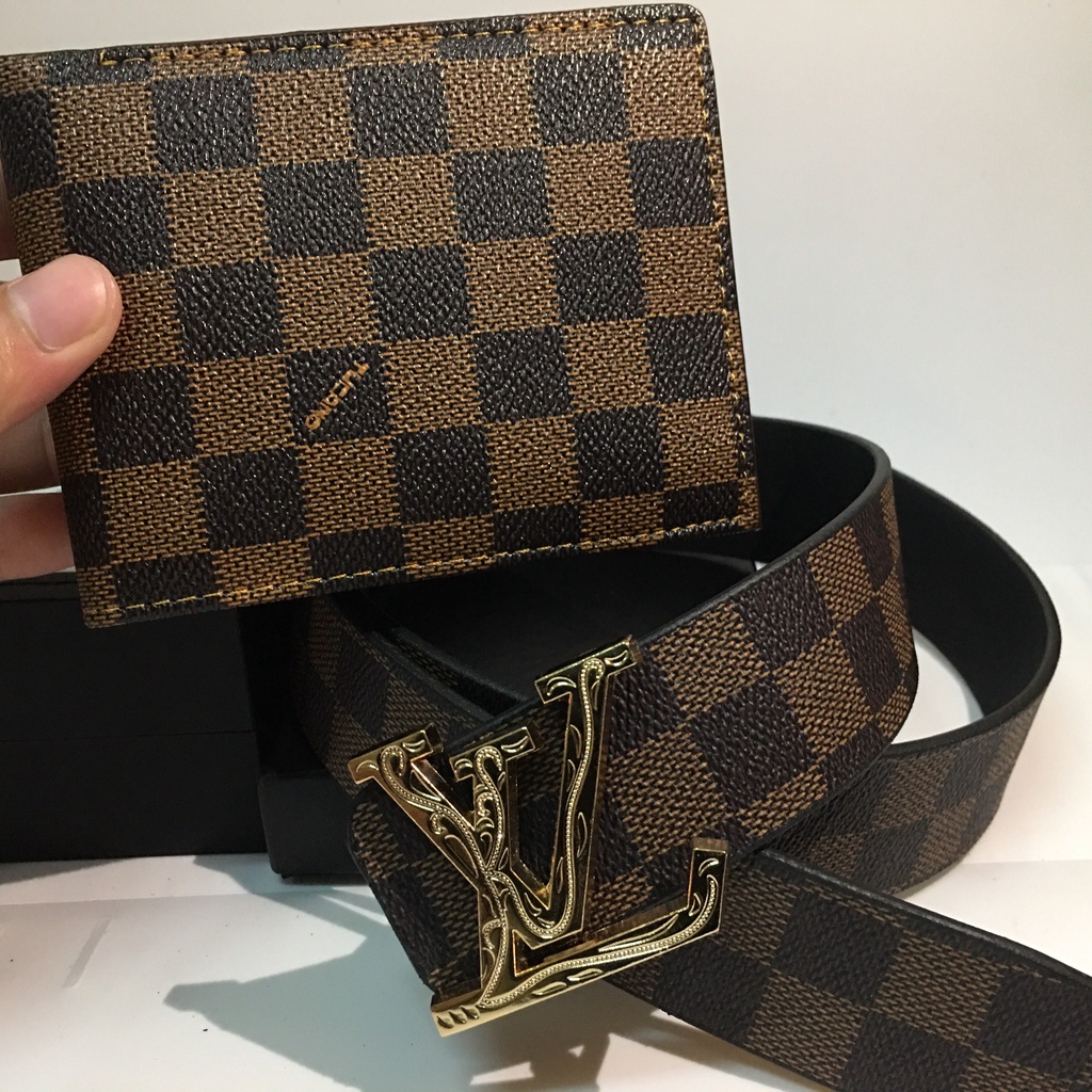 Thắt lưng nam LV, dây lưng nam cao cấp, mặt kim loại nguyên khối trẻ trung lịch lãm TLLV001